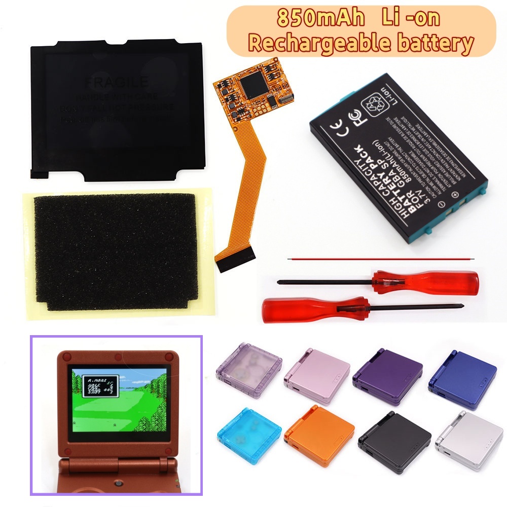 Lcd Screen Arcade - Для GBA SP: Комплект экрана 3.7V