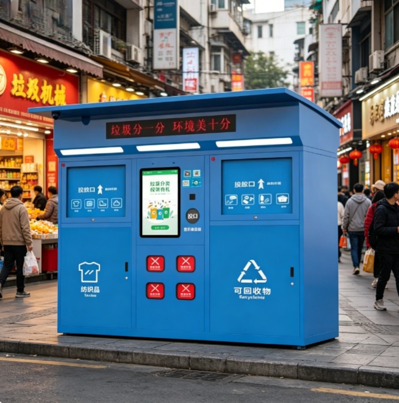 Автомат обратной выдачи для пе – обзор и цена Vending Machine Qr Code