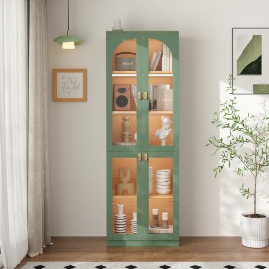 Шкаф-витрина для гостиной/офис – обзор и цена Glass Cabinet Display