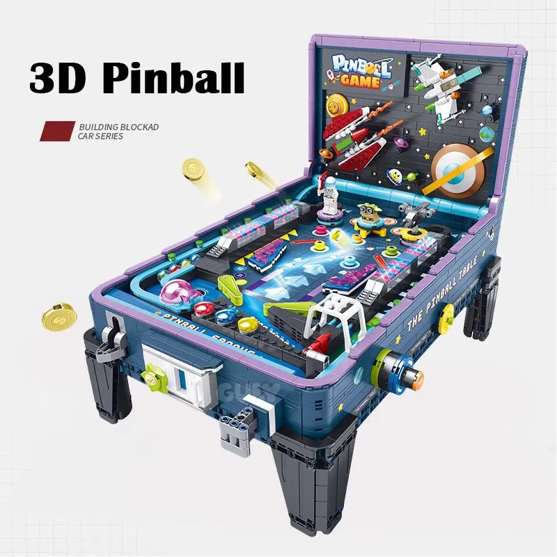 2309 деталей: Креативный 3D-ко – обзор и цена Pinball Machine