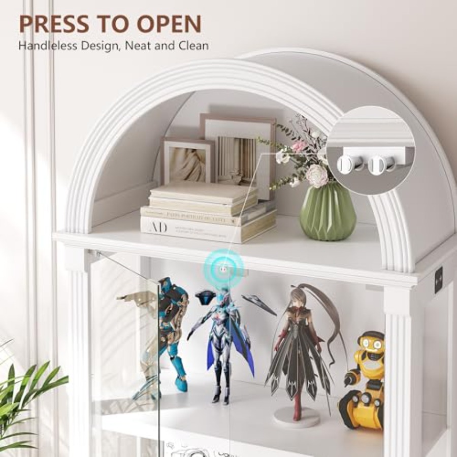 Арочный витринный шкаф для гос – обзор и цена Glass Cabinet Display