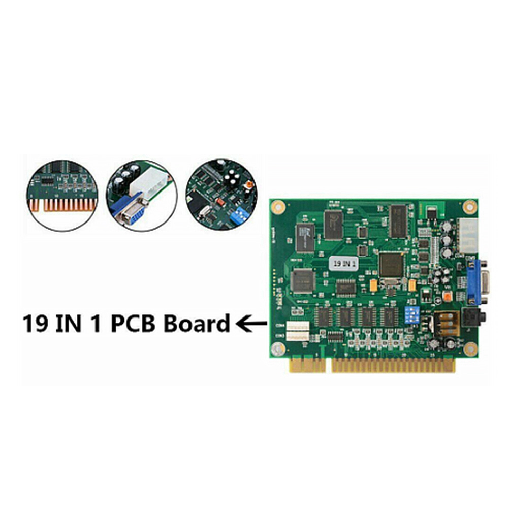 B68A 19 в 1, многокадная печат – обзор и цена Usb Game Board Jamma
